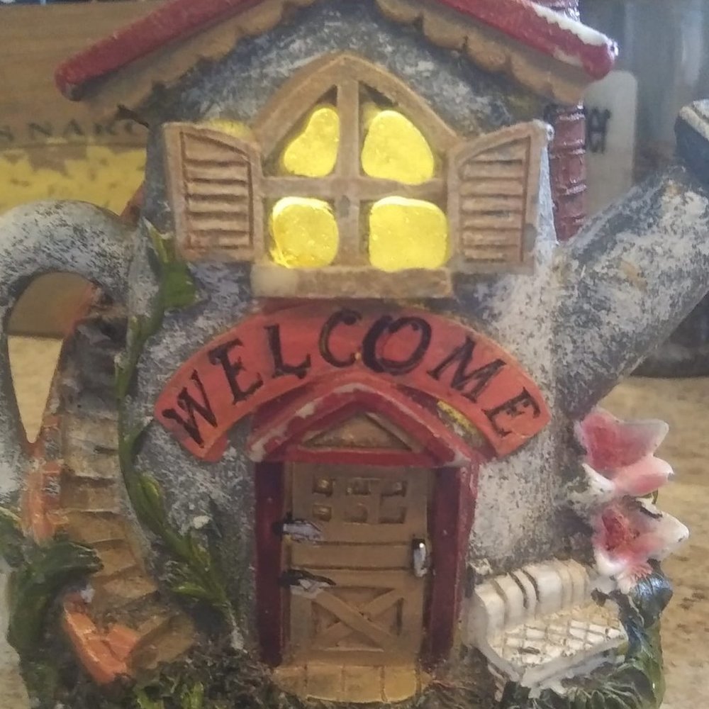 Light up Fairy Garden House